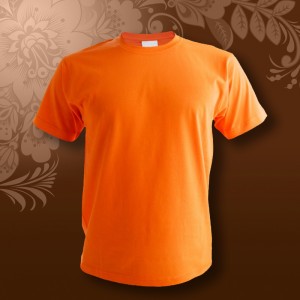 Футболка Kalan мужская оранжевая х/б 160гр 50 (XL)